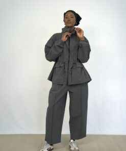 veste oversize sportswear modeste