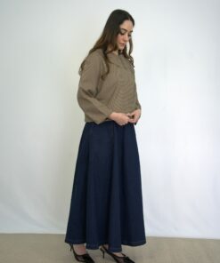 veste asymétrique ballon modeste