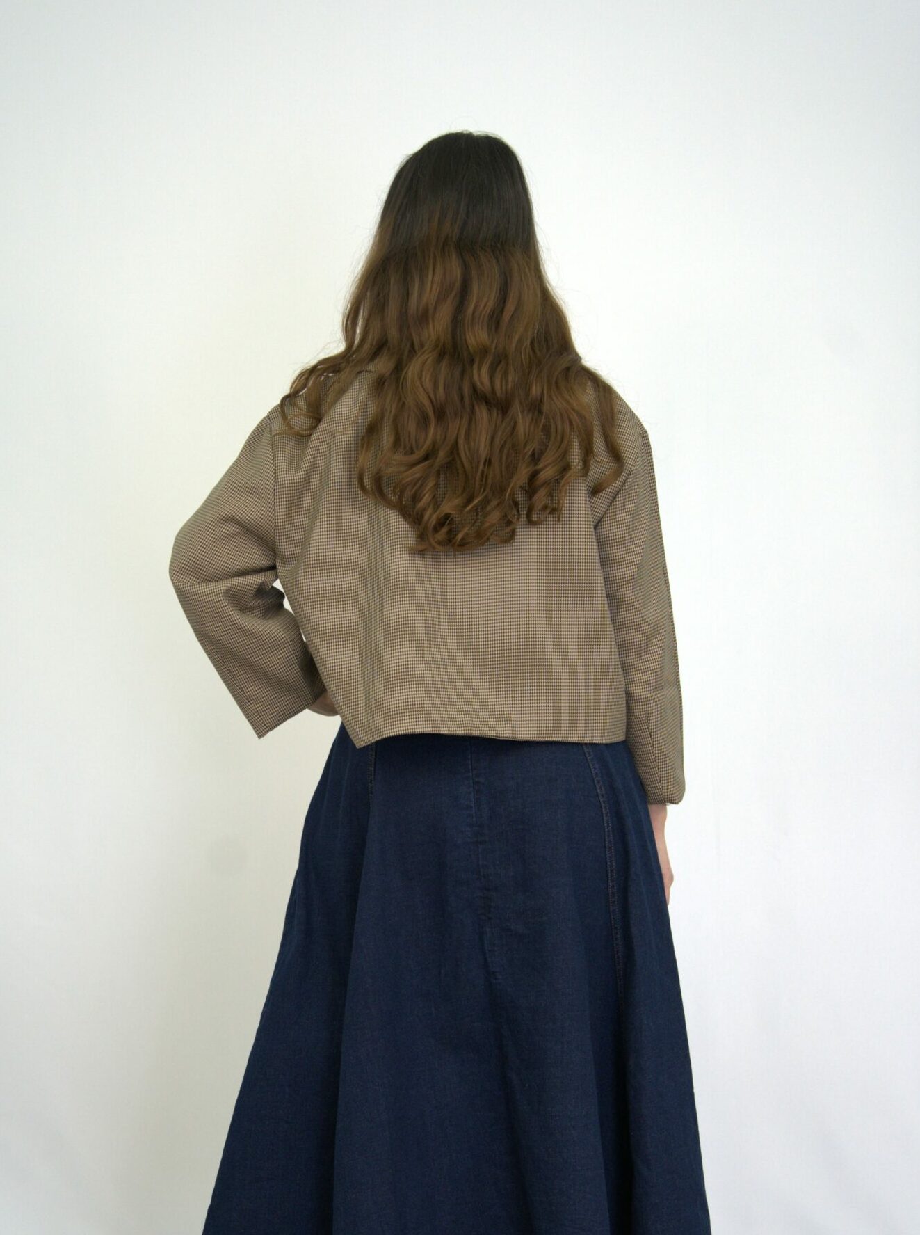 veste asymétrique ballon modeste