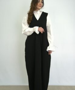 robe longue ballon modeste