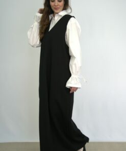 robe longue ballon modeste