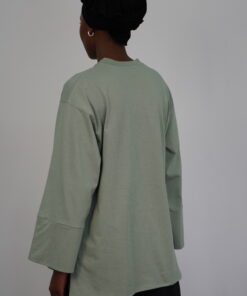 t shirt manches longues oversize modeste
