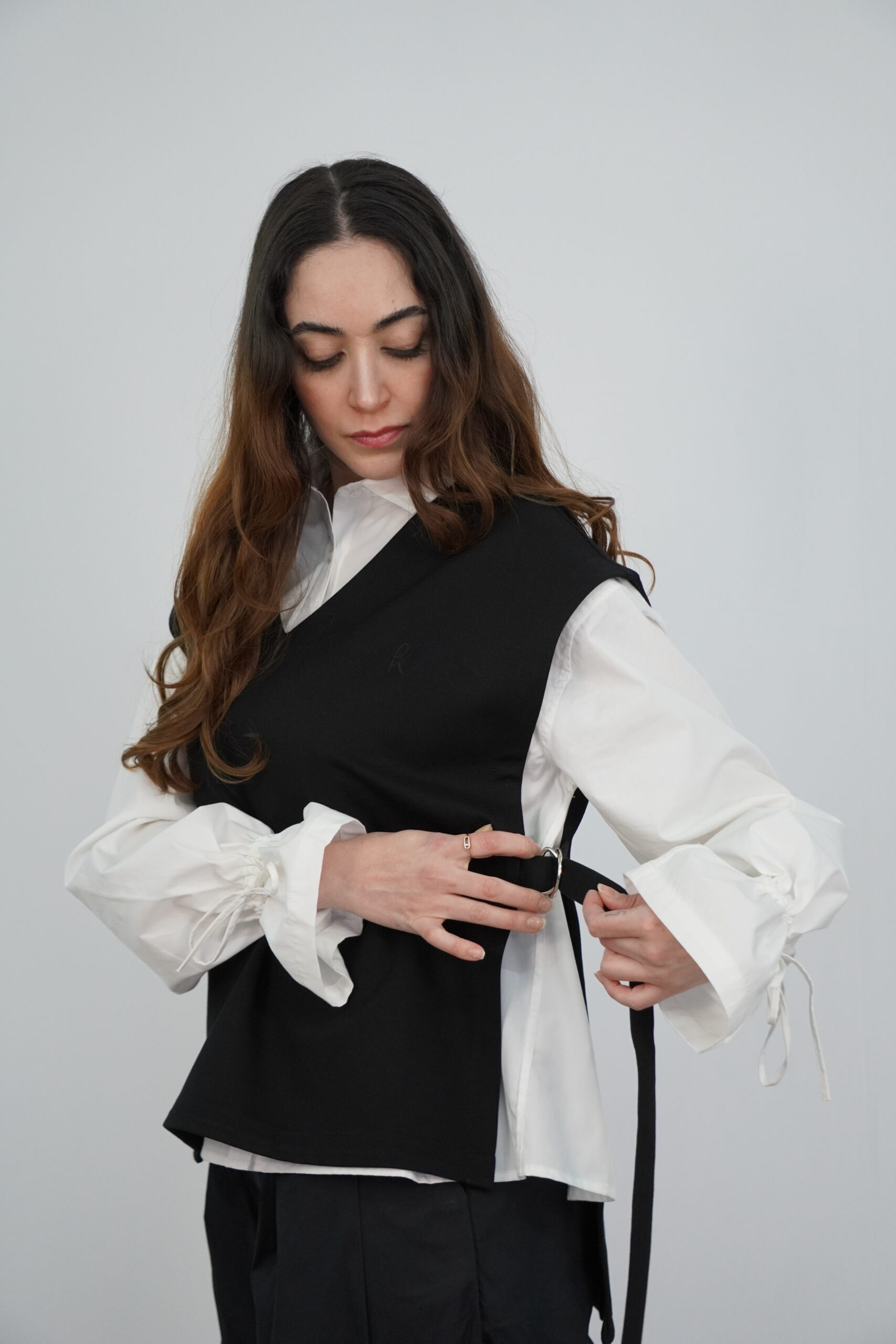 tablier sans manches modeste