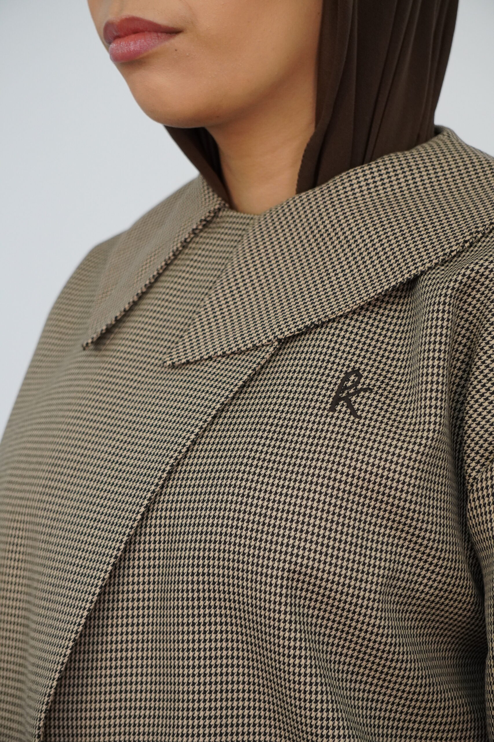 veste asymétrique ballon modeste