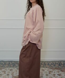 t shirt manche longue oversize