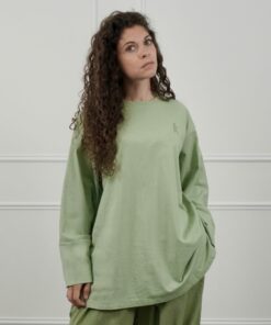 t shirt oversize manche longue